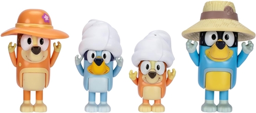 Bluey Figures 4-Pack - Family Tent Trip