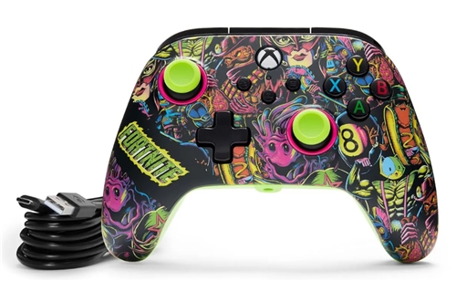 PowerA - Advantage Wired Controller - Fortnite Glow (XSX)