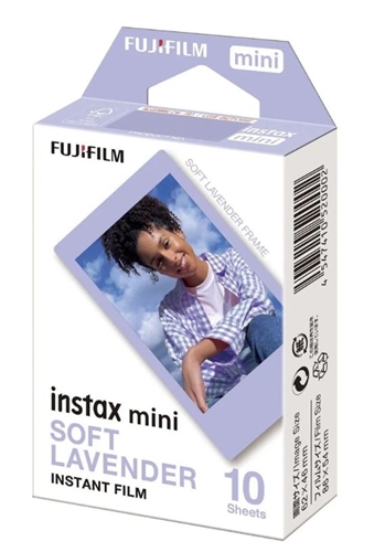 Fujifilm Instax Mini Soft Lavender Instant Film - 10 Pieces