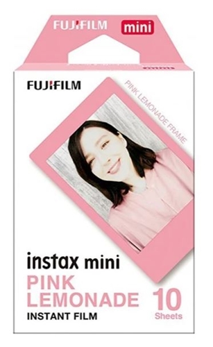 Fujifilm Instax Mini Pink Lemonade Instant Film - 10 Pieces 