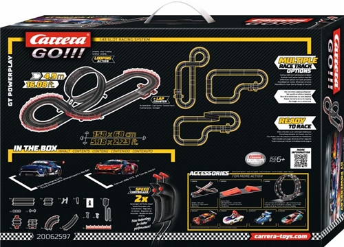 Carrera GO! Slot Car Track 62597 GT Powerplay