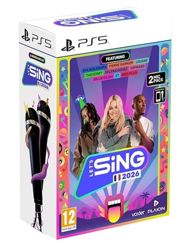 Let's Sing 2026 (PS5) + 2 Microphones