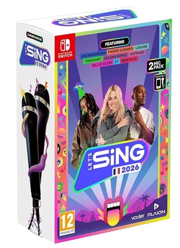 Let's Sing 2026 + 2 Microphones (Switch)
