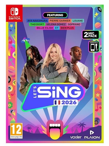 Let's Sing 2026 + 2 Microphones (Switch)