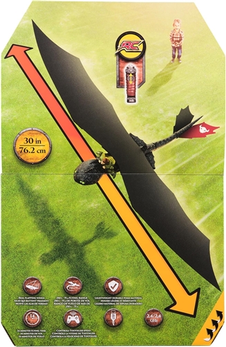 How to Train Your Dragon - Movie Realy Flying RC Controlled Toothless