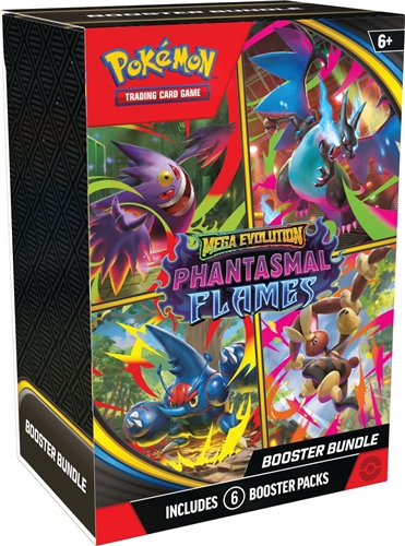 Pokémon TCG: ME02 Phantasmal Flames - Booster Bundle