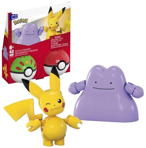 Mattel Mega Pokemon - Ditto & Pikachu Pokeballs