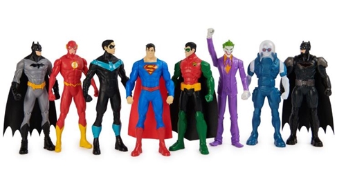 Spin Master DC: Batman - 8 Pack Figures Set