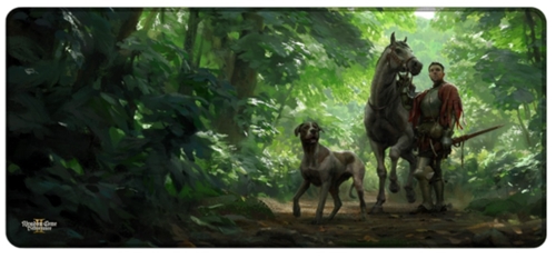 Mouse pad Kingdom Come: Deliverance II - Keyart Jindra and Vořech in the forest