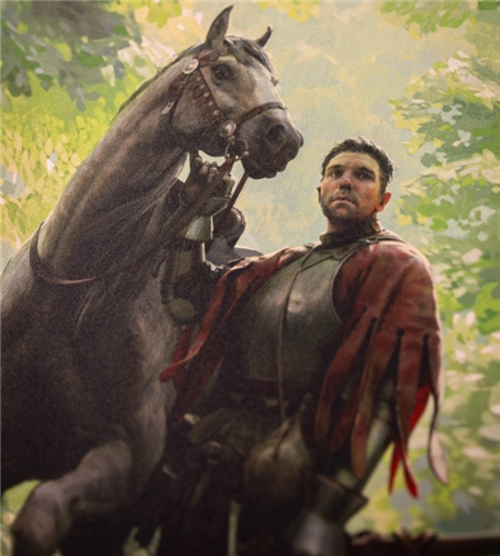 Mouse pad Kingdom Come: Deliverance II - Keyart Jindra and Vořech in the forest