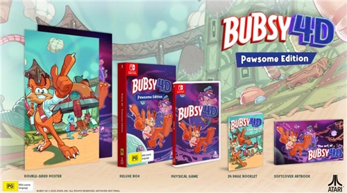 Bubsy 4D Pawsome Edition (SWITCH)