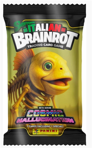 Panini Italian Brainrot 2: Beta Series Cosmic Hallucination - Ecoblister Cards