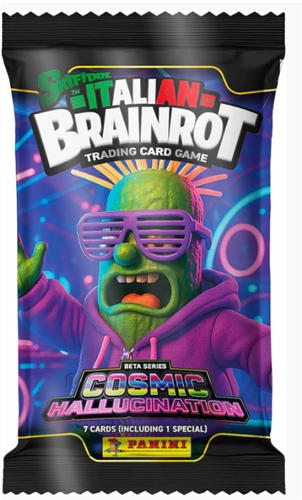 Panini Italian Brainrot 2: Beta Series Cosmic Hallucination - Ecoblister Cards