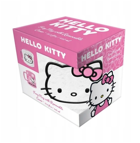 Hello Kitty (Pink Bow) Fuzzy Mug