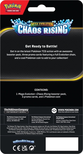 Pokémon TCG: ME04 Chaos Rising - Premium Checklane Blister