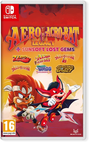 Aero The Acro-Bat Legacy + Sunsoft Lost Gems (SWITCH)