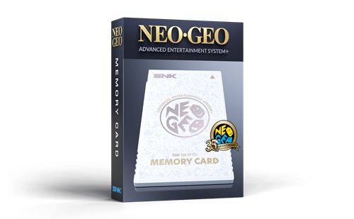 NEO GEO AES+ Memory Card White