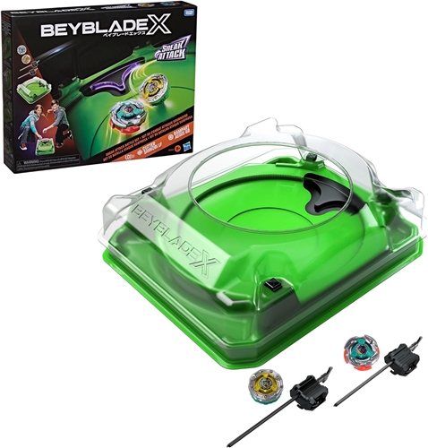 Hasbro BeyBlade BBX: Sneak Attack Battle Set - Cutter Shinobi LF and Rampart Aegis GB