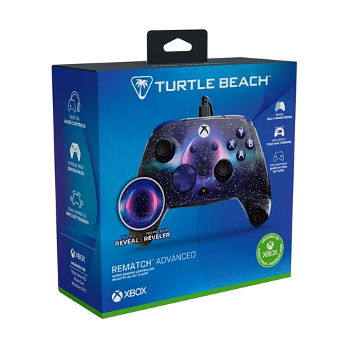Turtle Beach: Rematch Advanced - Wired Gaming Controller - Dark Cosmos (X1/XSX/PC)
